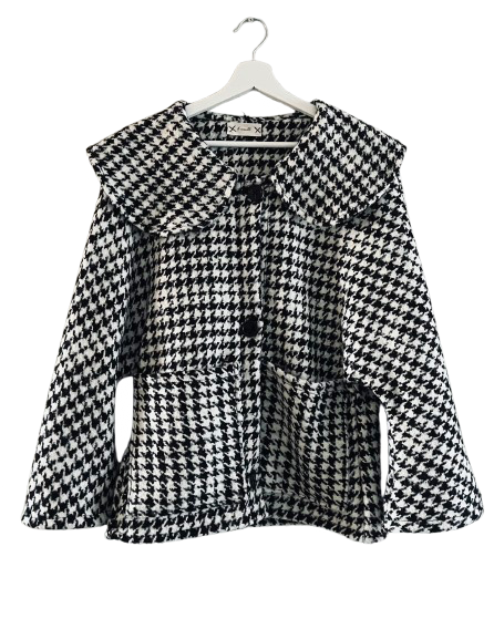 giacca peter pan collar