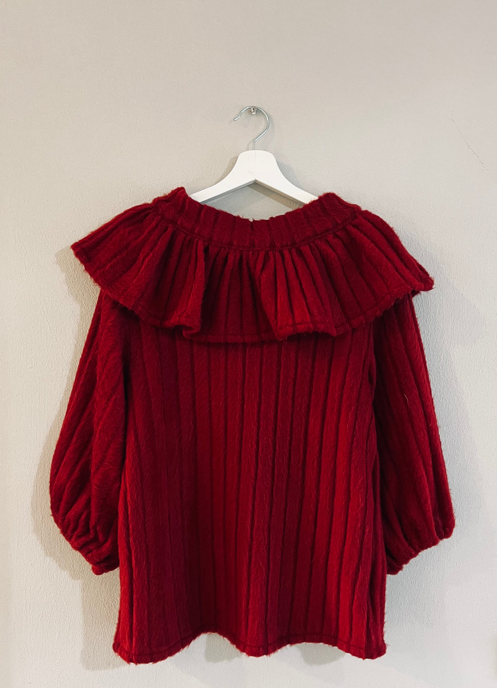 Maglione con colletto a Gala